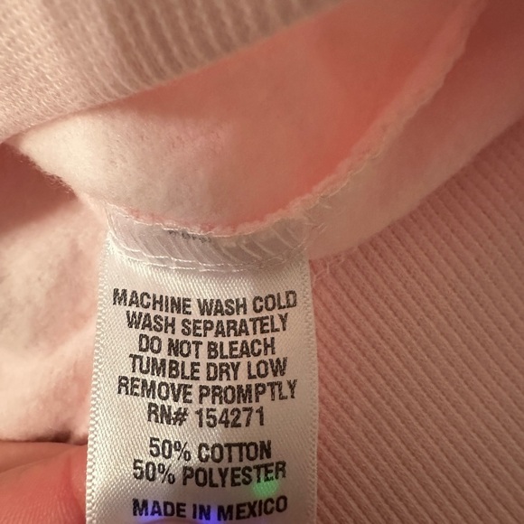 Odd People by Recycled Karma Crystal Pink Sweatshirt - NWOT - Size M - Picture 8 of 10